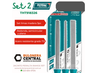 SET 2 LIMAS TOTAL