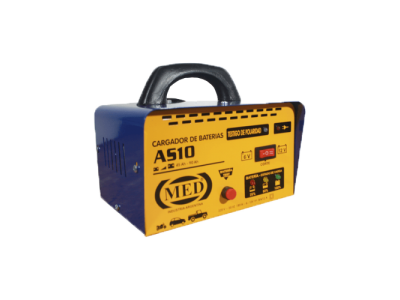 CARGADOR DE BATERIAS MED AS10 PORTATIL 6 - 12V